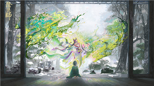 《阴阳师》全新SP阶式神绘世花鸟卷CG展卷!