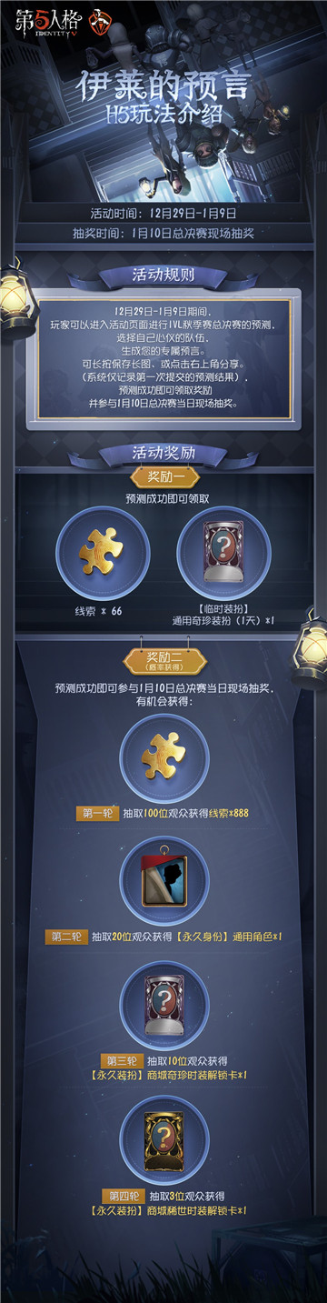 第五人格IVL秋季赛总决赛售票开启!强强对决,究竟花落谁家?