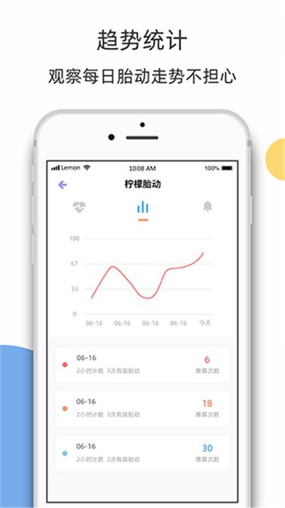 柠檬胎动app截图