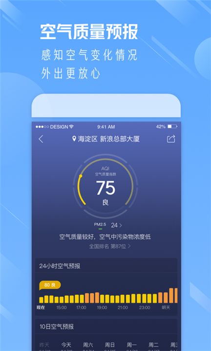 天气通软件截图